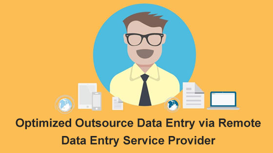 remote-data entry service provider