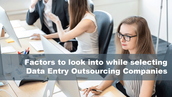 data entry outsourcing companies