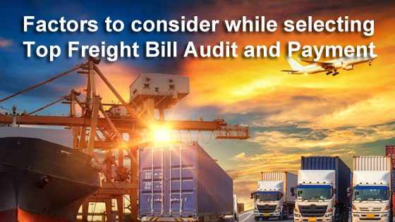 freight bill audit and payment